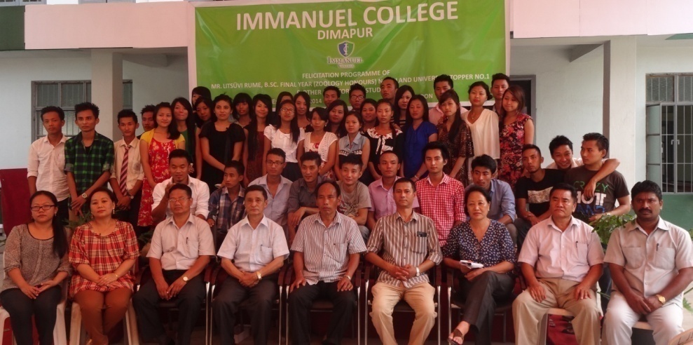 Immanuel College felicitates toppers