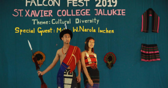 Falcon Fest 2019 organized by St. Xavier College, Jalukie