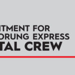 RECRUITMENT FOR THE MORUNG EXPRESS DIGITAL CREW