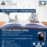 DOT Talks Webinar Series on Story Telling by Dr. Ananya Ghoshal