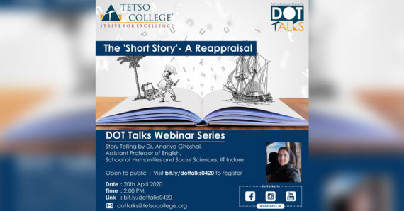 DOT Talks Webinar Series on Story Telling by Dr. Ananya Ghoshal