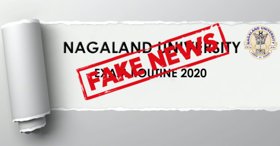 Nagaland University clarifies on fake exam routine being ciruclated