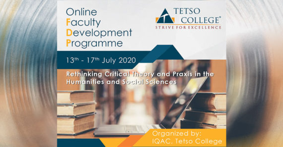 Tetso College’s Faculty Development Programme underway