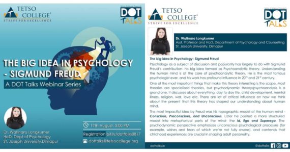 The Big Idea in Psychology – Sigmund Freud | Dr. Watinaro Longkumer