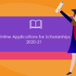 Invitation of Online Applications for Scholarships 2020-21