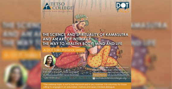 “The Science and Spirituality of Kāmasūtra and an Art of Intimacy: A way to Healthy Body, Mind and Life” | DotTalks Webinar Series