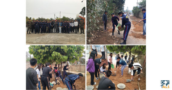 Cleanliness Drive by Tetso NSS and NCC Unit