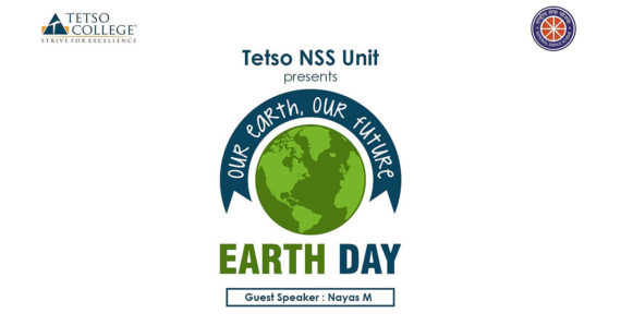 Tetso College NSS Unit celebrates the world Earth Day on 22nd April,2021