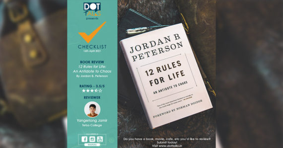 Book Review: 12 Rules for Life – An Antidote to Chaos by Jordan B. Peterson