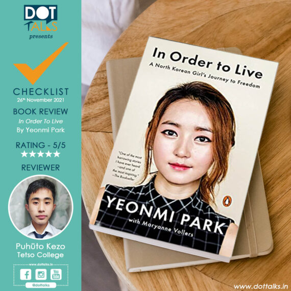 Book Review: In Order To Live by Yeonmi Park