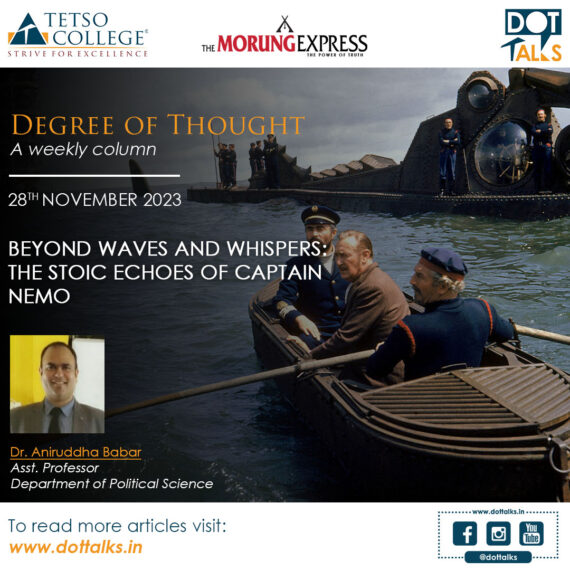 Beyond Waves and Whispers: The Stoic Echoes of Captain Nemo – Dr. Aniruddha Babar, Asst. Professor, Department of Political Science