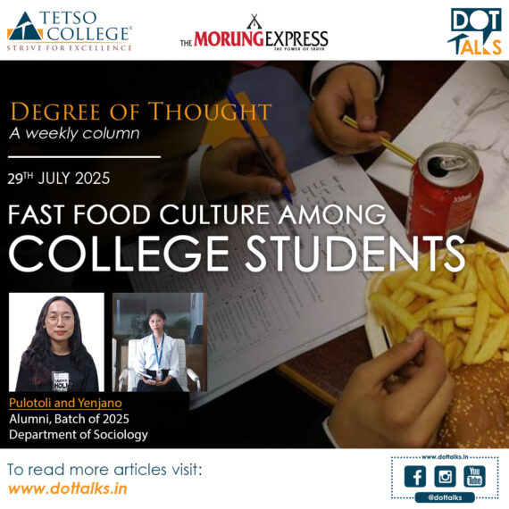 Fast Food Culture Among College Students – Pulotoli and Yenjano, Alumni, Batch of 2025, Department of Sociology