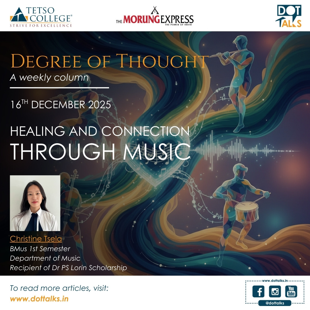 Healing and Connection Through Music – Christine Tsela, BMus 1st Semester, Department of Music, Recipient of Dr PS Lorin Scholarship