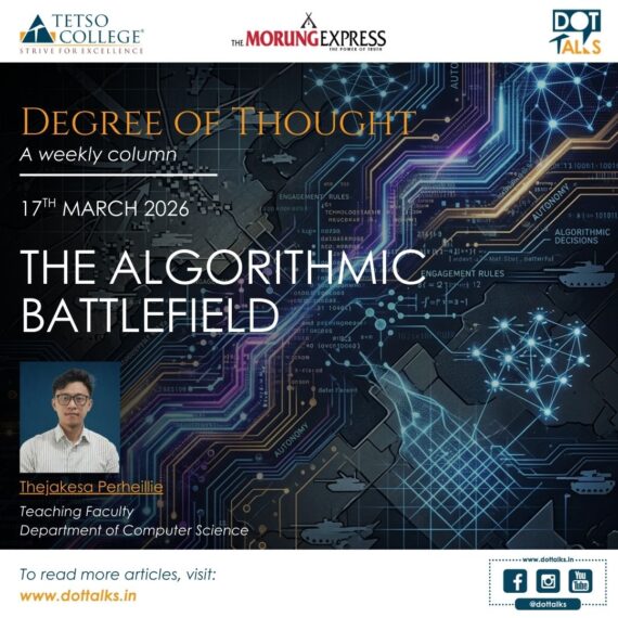 The Algorithmic Battlefield – Thejakesa Perheillie, Teaching Faculty, Department of Computer Science