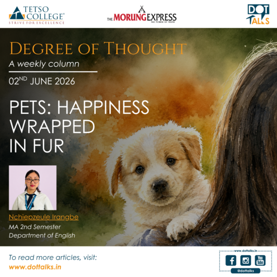 Pets: Happiness Wrapped in Fur – Nchiepzeule Irangbe, MA 2nd Semester, Department of English